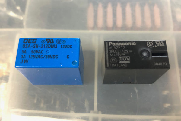 RD-VH7PC、OSA-SH-212DM3 12VDCの互換品パナソニックALA2F12