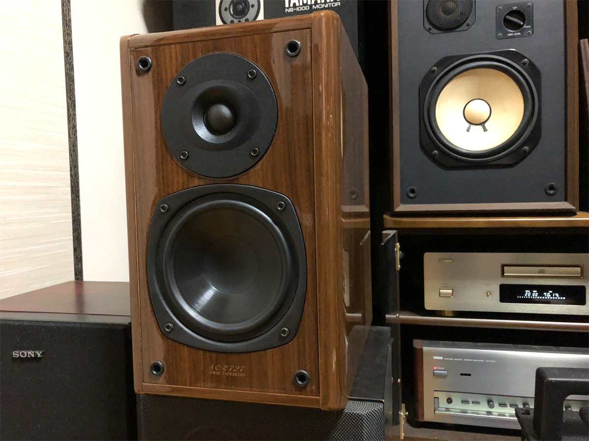 DENON 】デノン SC-E727 スピーカーペア シリアル同番 - www.stedile