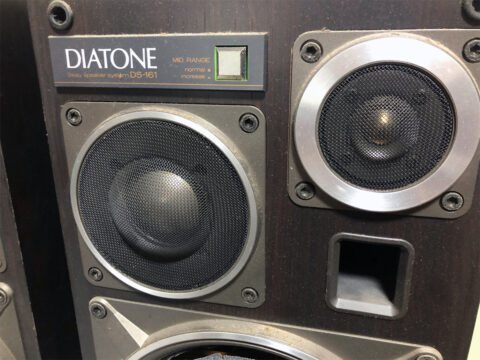 DIATONE/ダイヤトーン DS-161のスコーカーとツイーター